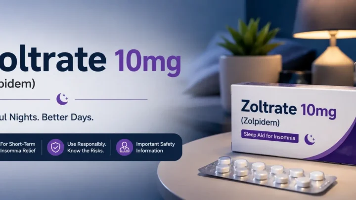 Zoltrate 10mg Restful Nights in USA